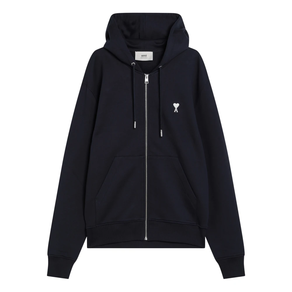 Sweatshirts & Hoodies > Zip-throughs - - Ami Paris - Modalova
