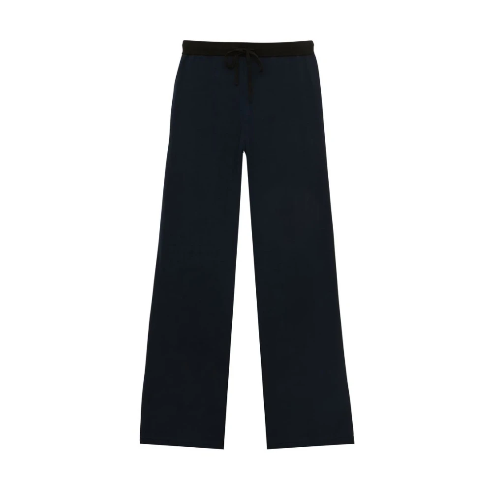 Ines De La Fressange Paris John katoenen broek Blue Dames