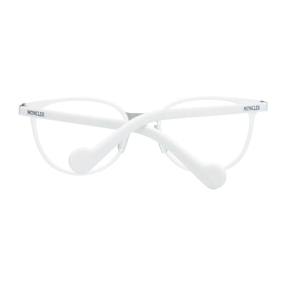Moncler Witte Butterfly Optische Frames Metaal Plastic White Dames