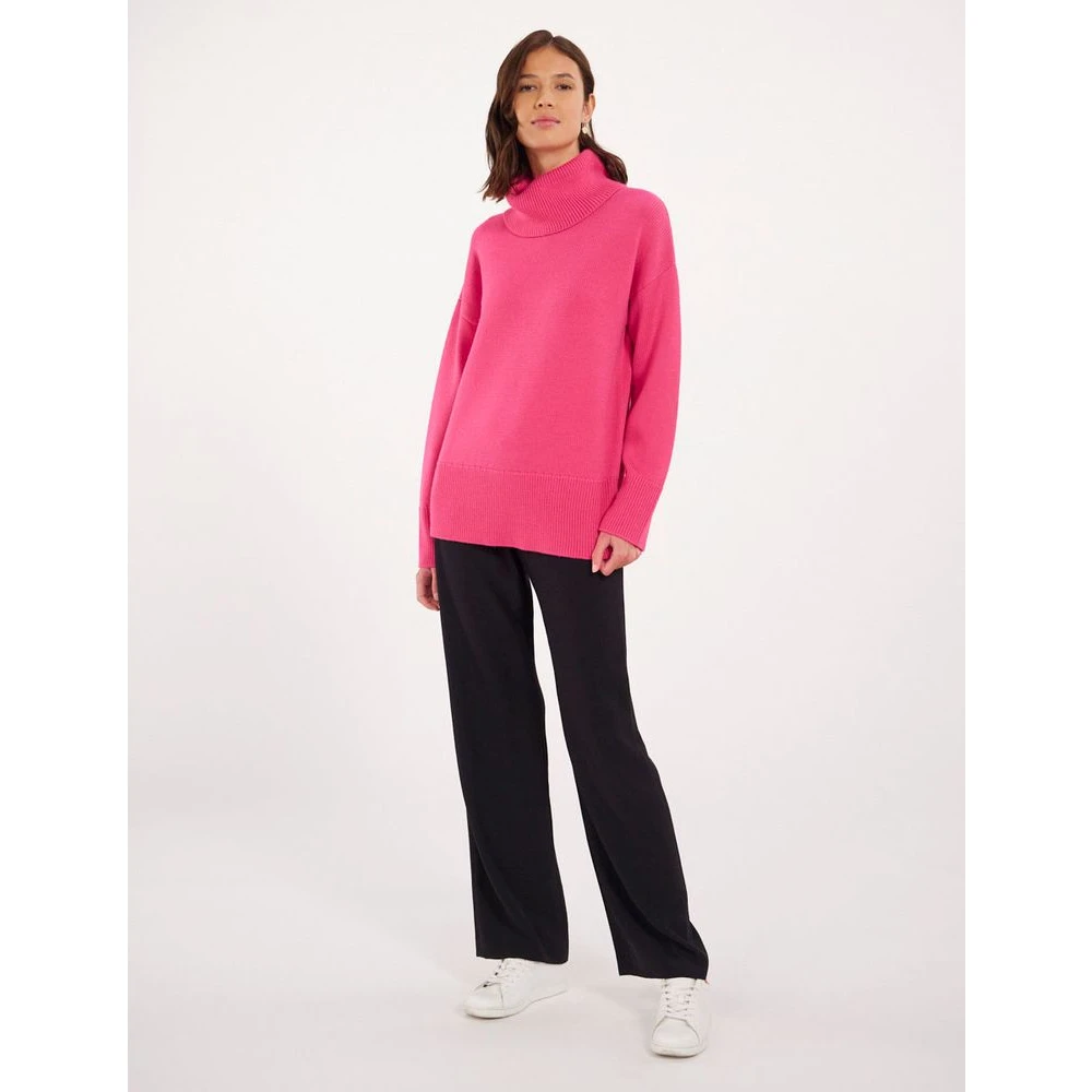 Ines De La Fressange Paris Stefania roze wollen trui Pink Dames