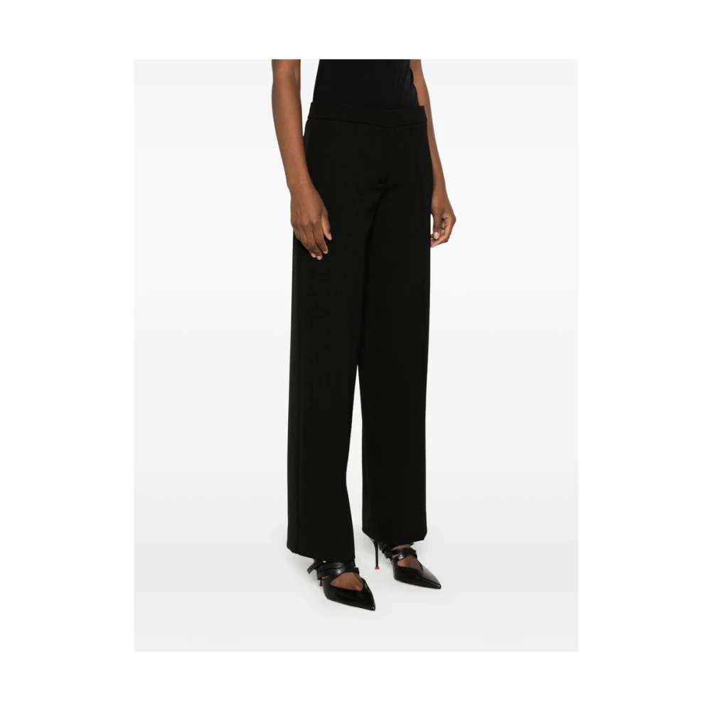 Calvin Klein Zwarte op maat gemaakte keperbroek Black Dames