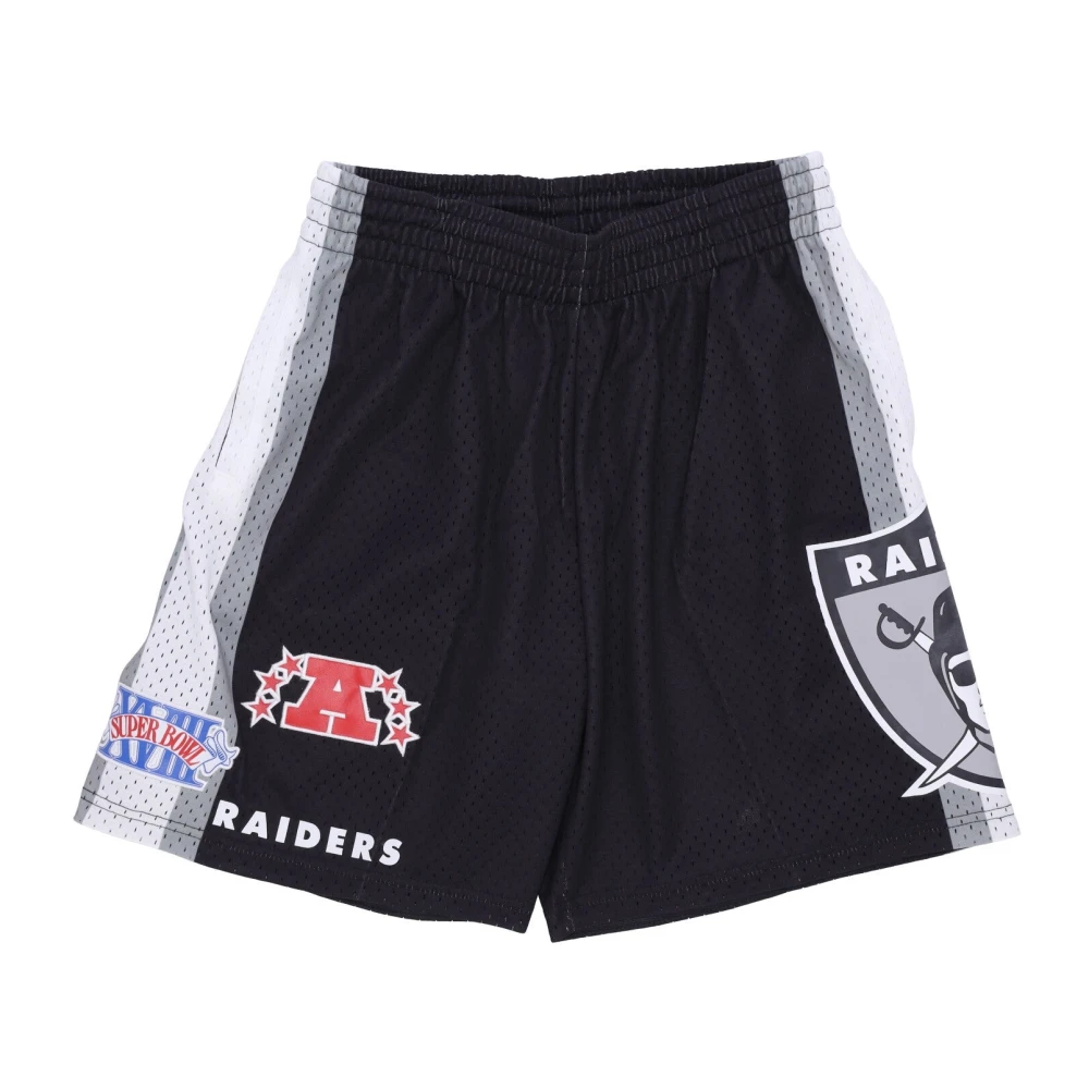 Mitchell & Ness Oakland Raiders Basketbalshorts Zwart Black Heren