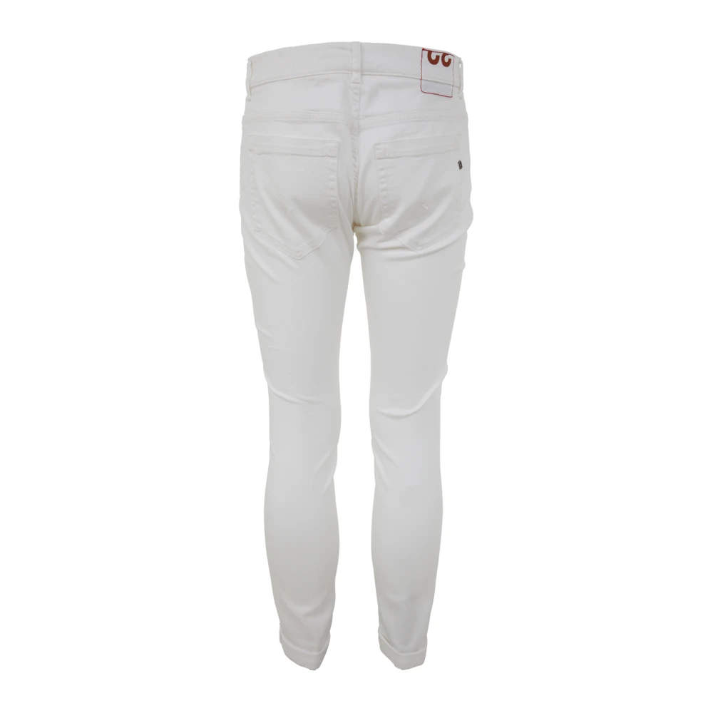 Dondup Slim Fit Jeans White Heren