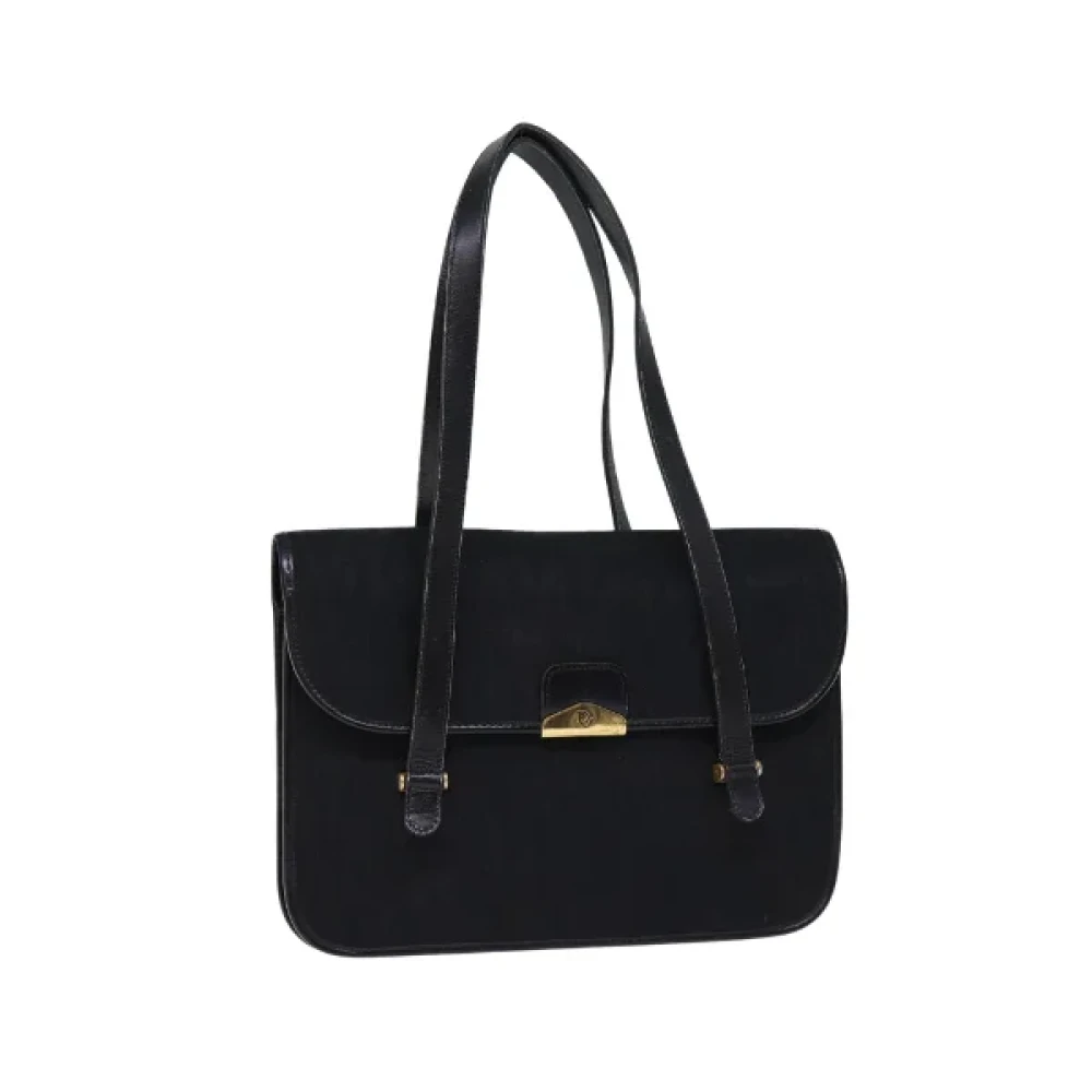 Dior Vintage Pre-owned Canvas dior-bags Black Dames