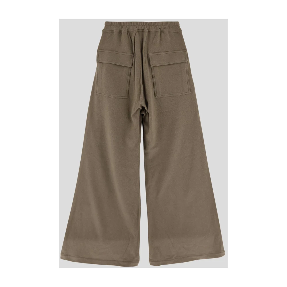 Moncler Katoenen Jogger Broek Gray Dames