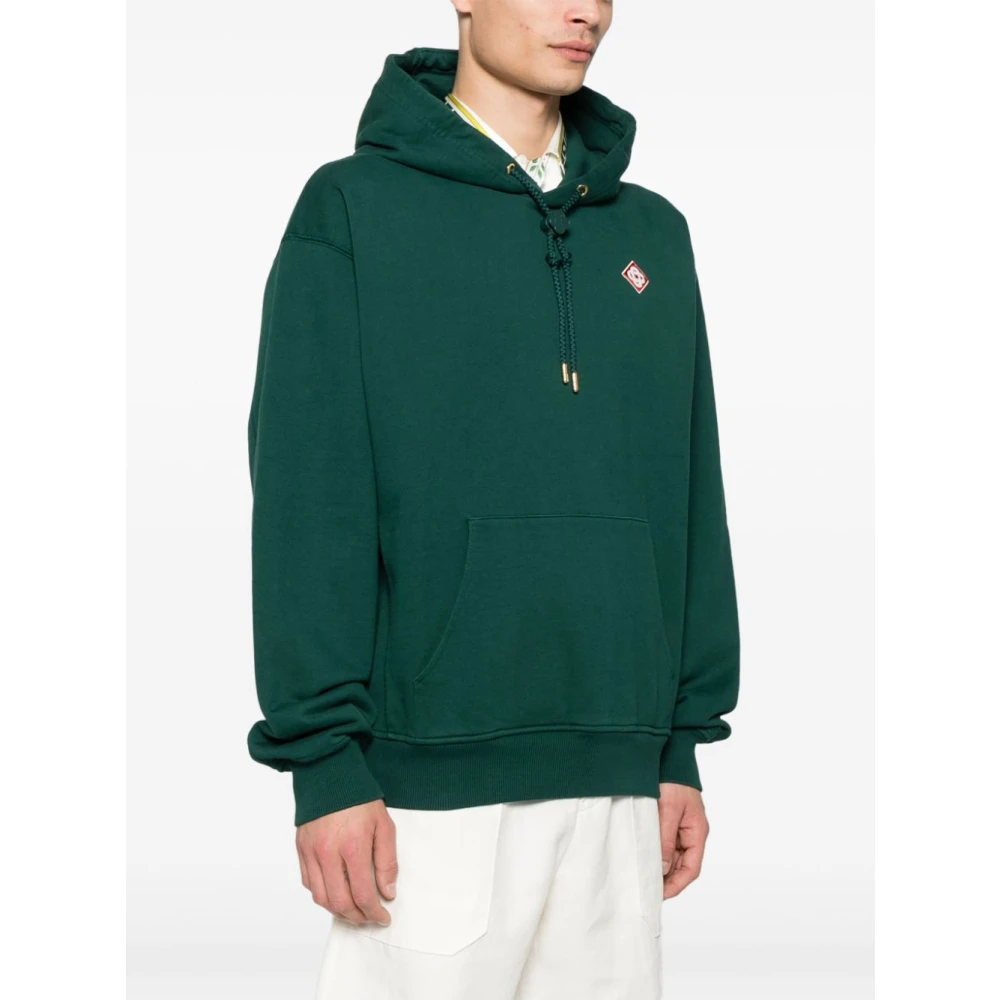 Casablanca Verde Sweatshirt Ss25 Green Heren