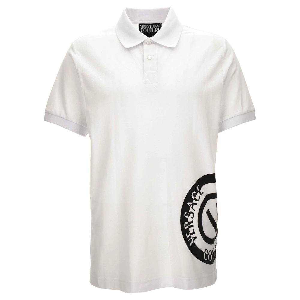 Versace Jeans Couture T-shirts en Polos White Heren