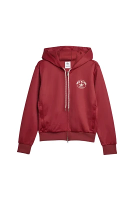 Zip-Up Sweatshirt med Retrostil
