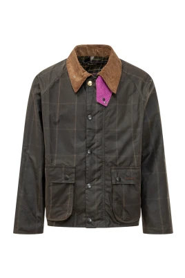Transport Windowpane Waxed Jacket