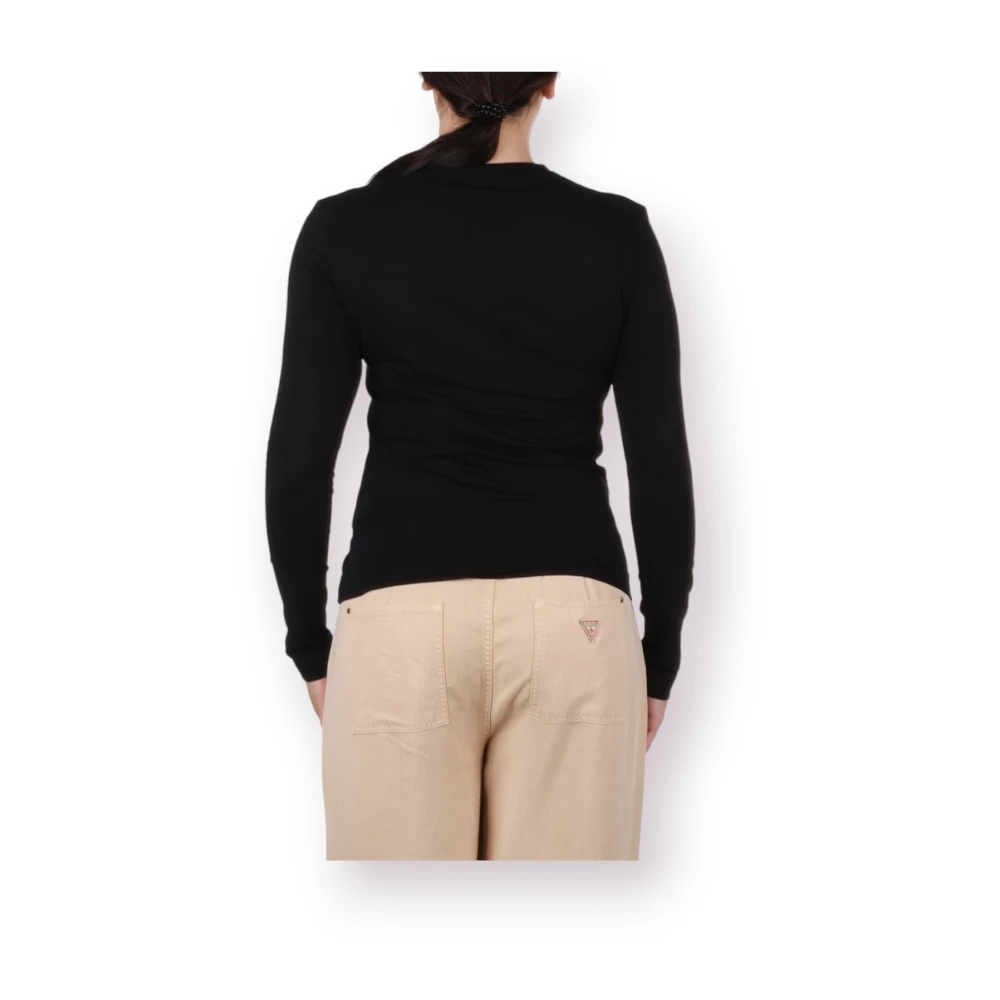 Guess Katoenen T-shirt Black Dames