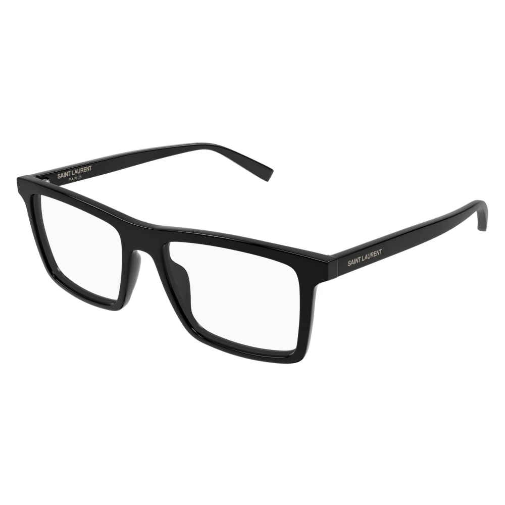 Saint Laurent Unisex Black Glasses, 54 Mm, Sl 906 Optical Frame