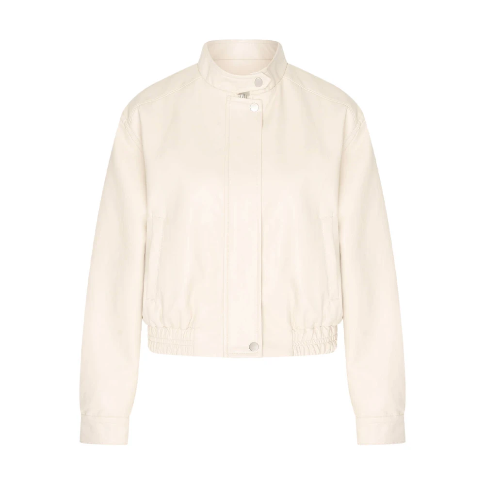 Aimée the Label Fabrice2 Leren Jas Beige Dames