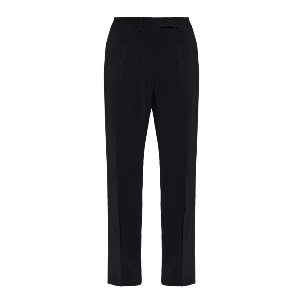 Emporio Armani Geplooide broek Black Dames