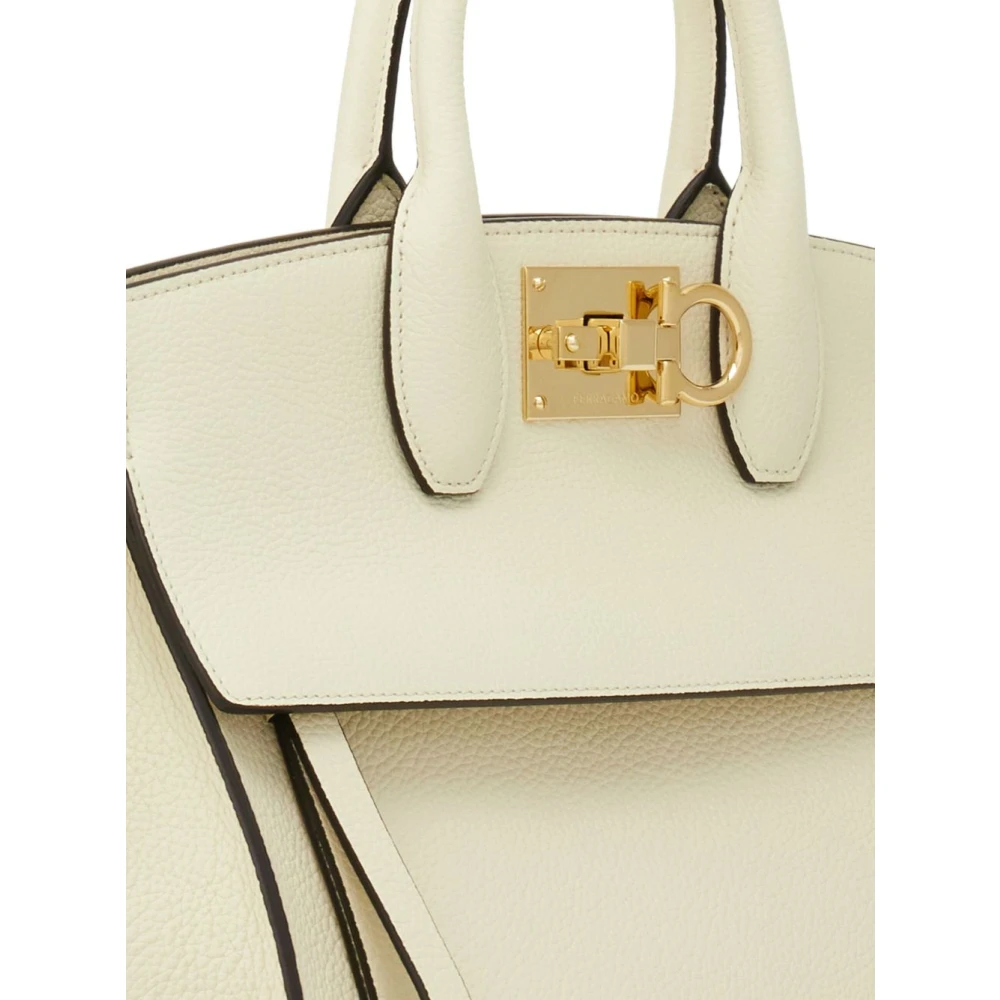 Salvatore Ferragamo Witte Tassen Collectie White Dames