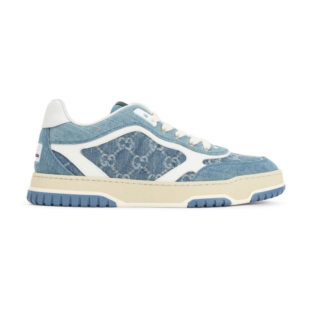 Gucci Re-Web Sneaker Dames Schoenen Blauw