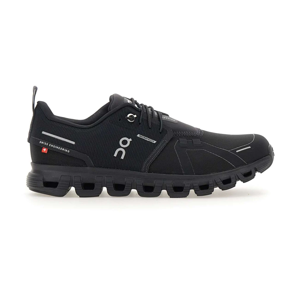 On Running Women's Black Cloud 6 Waterproof - Running Shoes - 5 Uk - Sport