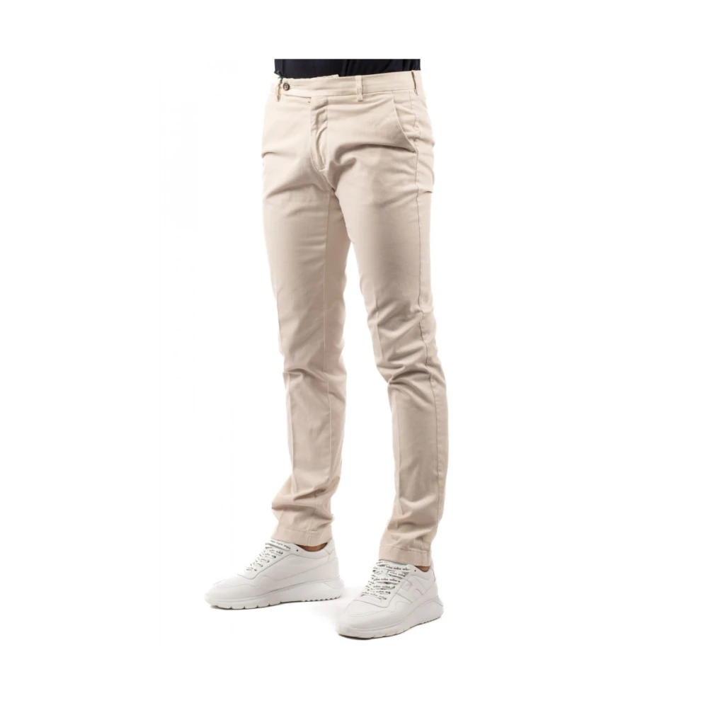 Berwich Stijlvolle Herenbroek Beige Heren