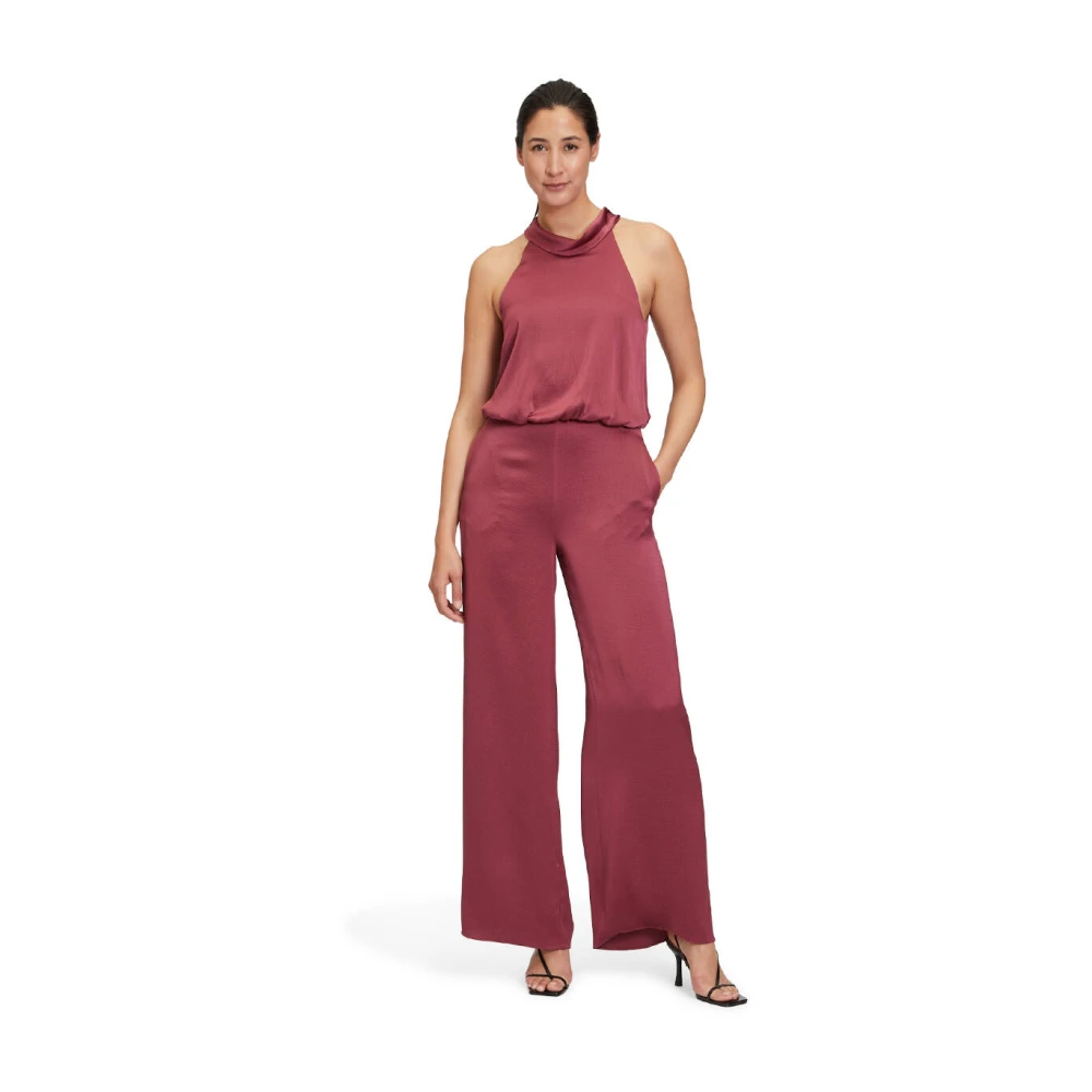 Vera Mont Elegant Overall Jumpsuit Red Dames