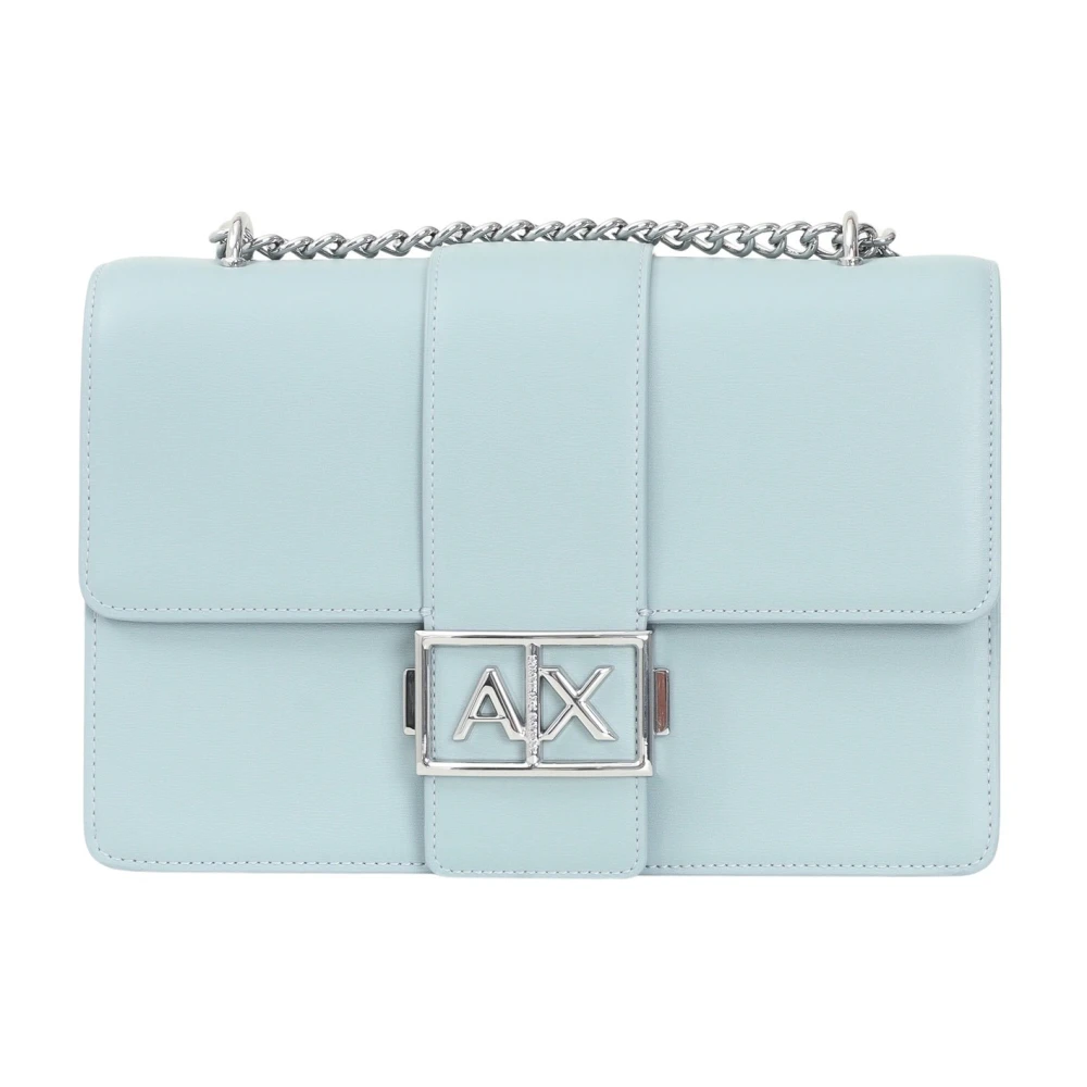 Armani Exchange Elegante Crossbody Tas Blauw Lente Zomer Blue Dames