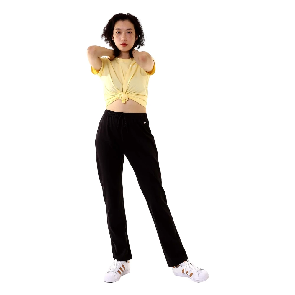 Champion Trekkoord lange broek Black Dames