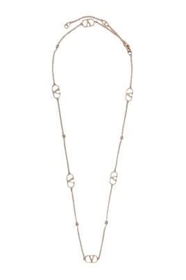 gold-toned-chain-necklace-with-v-shaped-motifs