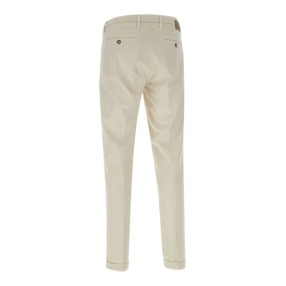 Re-Hash Witte Chino Broek Katoenmix White Heren