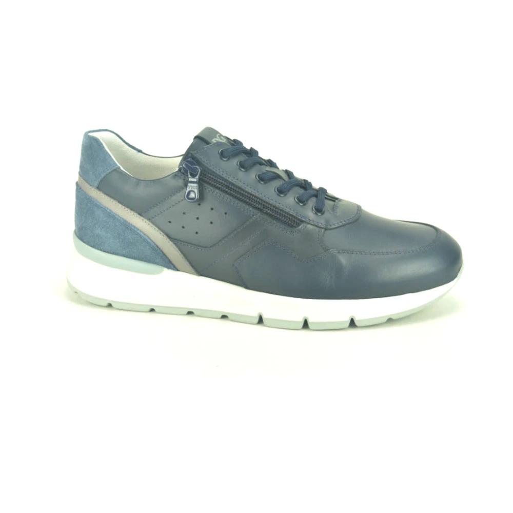 Nerogiardini Runner N.+ Tiret Sneakers Heren Schoenen Blauw