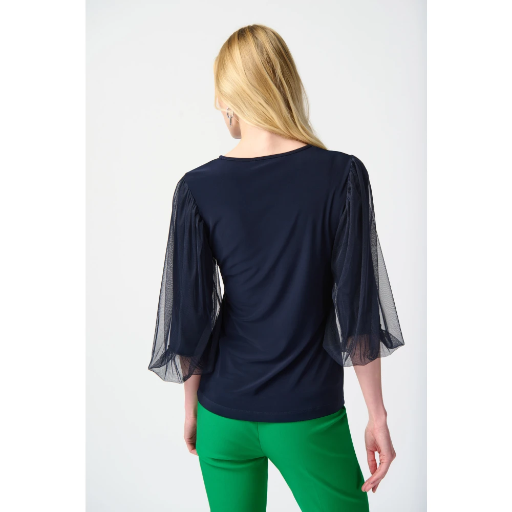 Joseph Ribkoff 241042 Stijlvolle Jurk Blue Dames