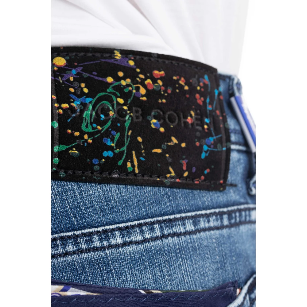 Jacob Cohën Luxe Denim Jeans Nick Fit Blue Heren