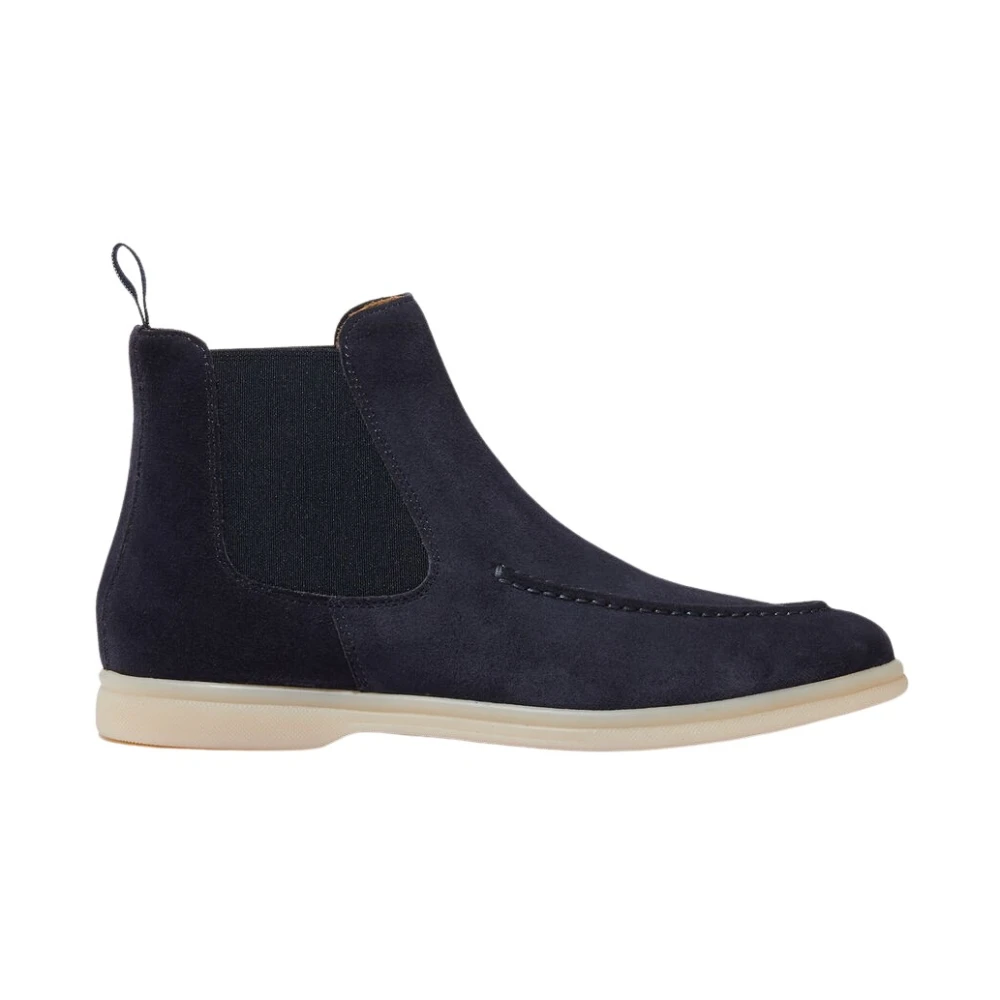 Scarosso Women's Blue Eugenia Scamosciata Chelsea Boots - Chelsea Boots - 5 1/2 Uk - Shoes