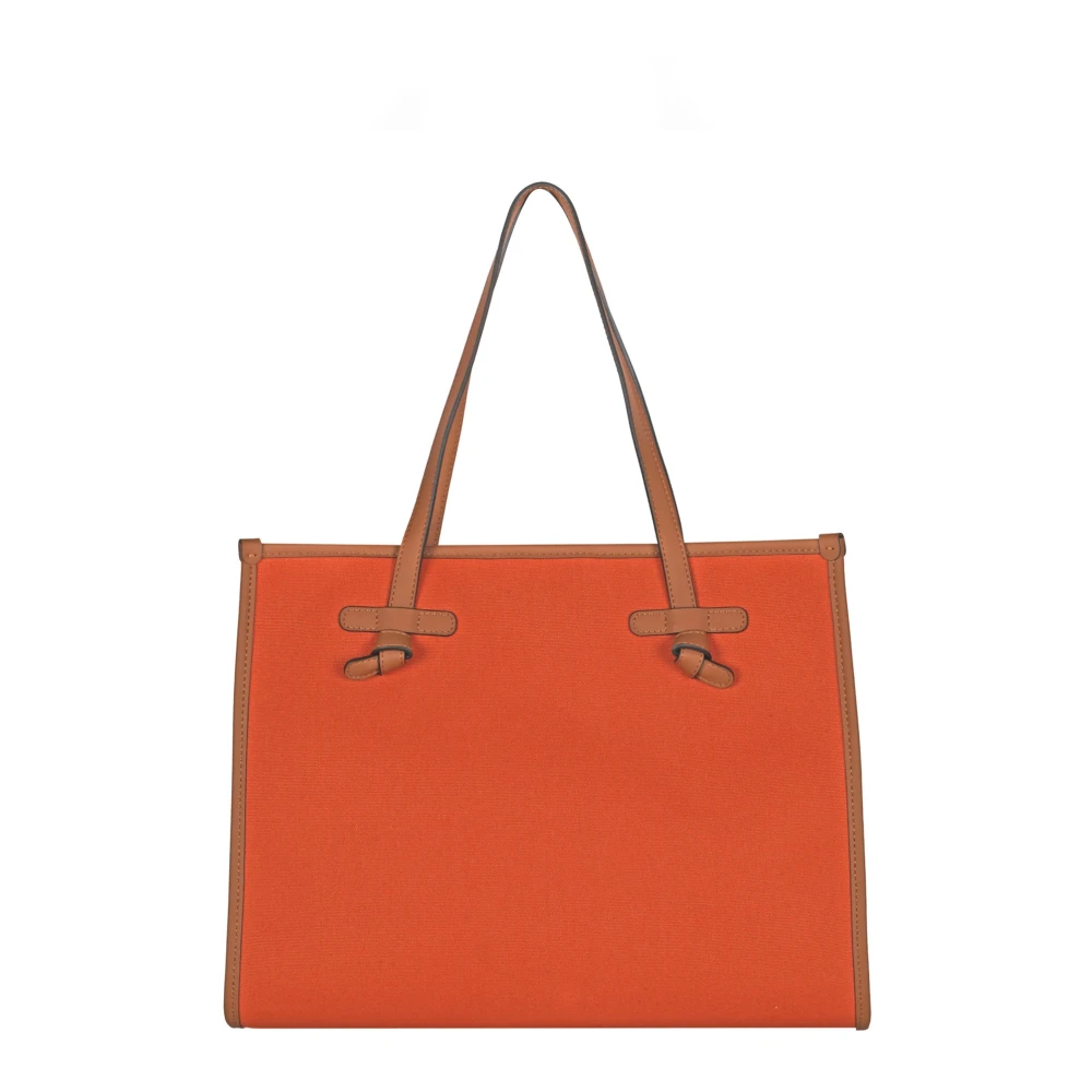 Gianni Chiarini Canvas Winkel Tas Marcella Stijl Orange Dames