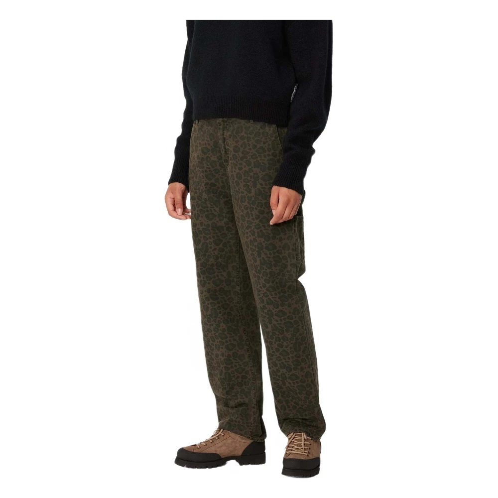 Carhartt WIP Leo Pierce Lange broek Gray Dames