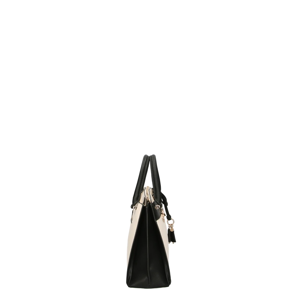 Guess Ivoor Luxe Satchel Handtas White Dames