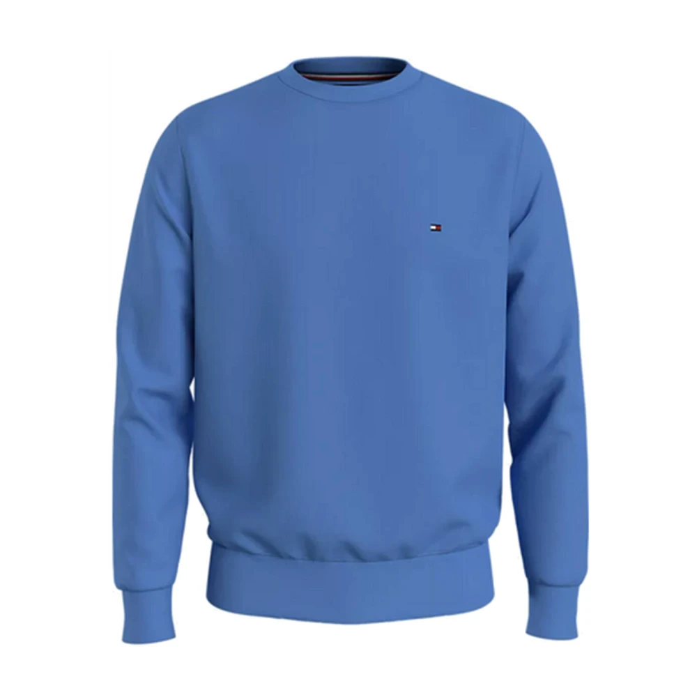 Tommy Hilfiger Flag Logo Sweatshirt Blue Heren