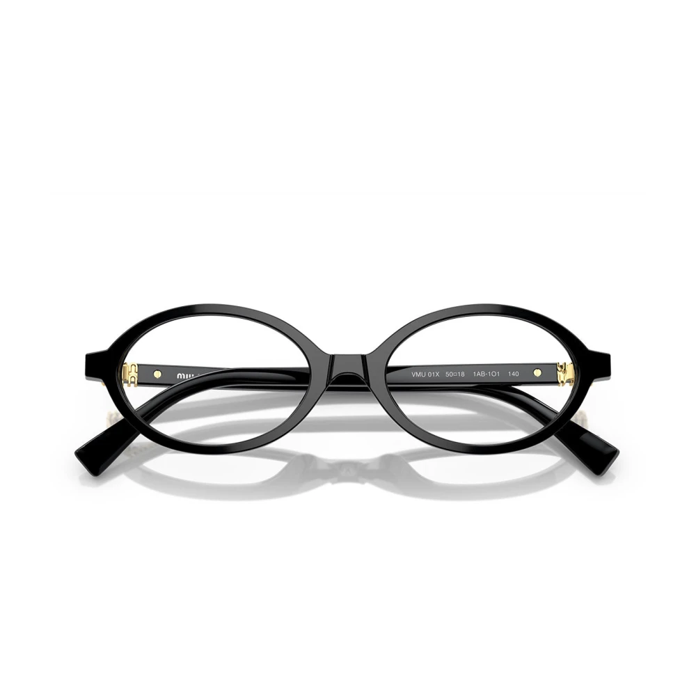 Miu Miu Unisex Zwart Optical Frame