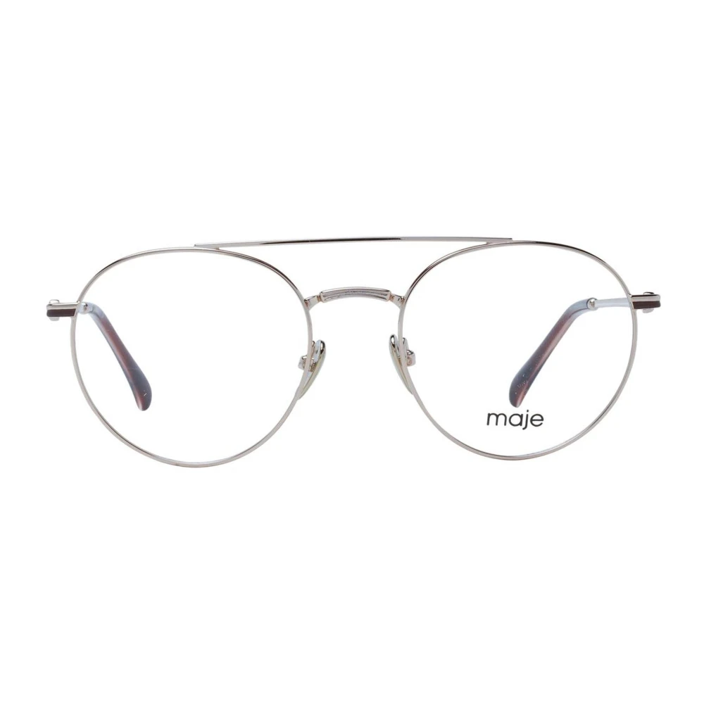 Maje Gouden Aviator Stijl Optische Bril Yellow Dames