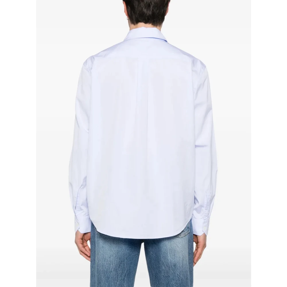 Our Legacy Stijlvolle Button-Down Shirt Blue Heren