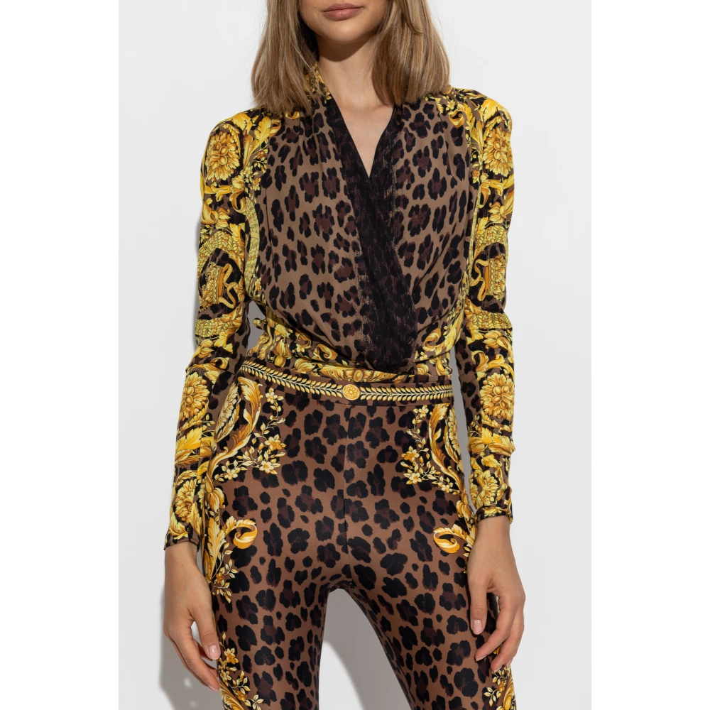 Versace Lichaam met print Multicolor Dames