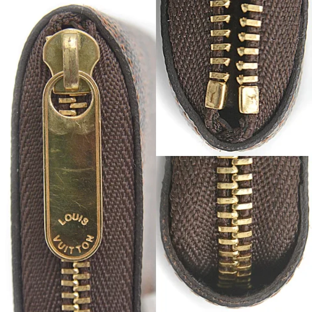 Louis Vuitton Vintage Pre-owned Canvas wallets Brown Heren