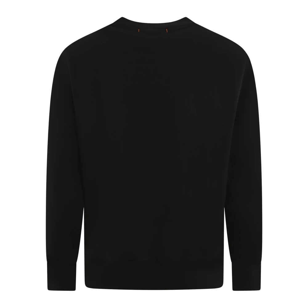 Parajumpers Zwart Crew Neck Trui Black Heren