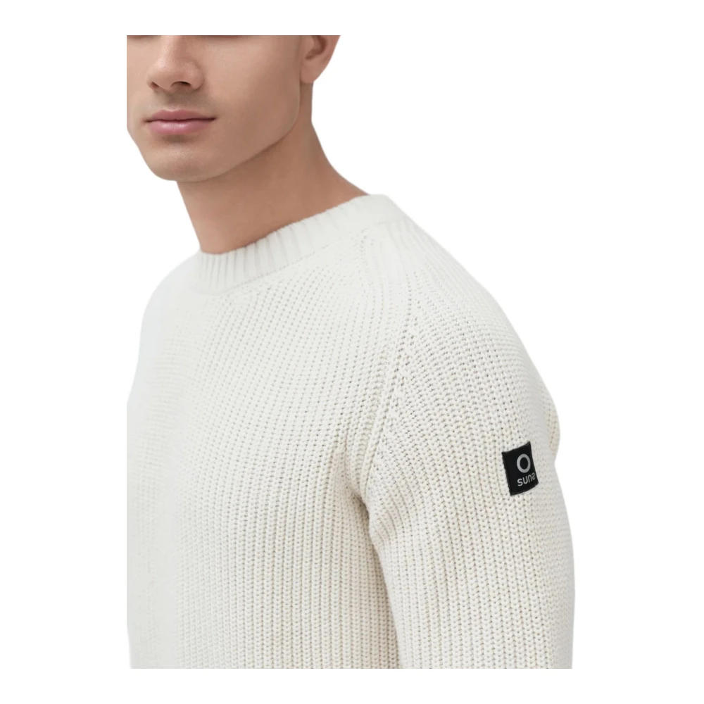 Suns Off White Gebreid White Heren