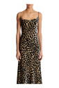 robe-fluide-en-velours-imprime-motif-leopard