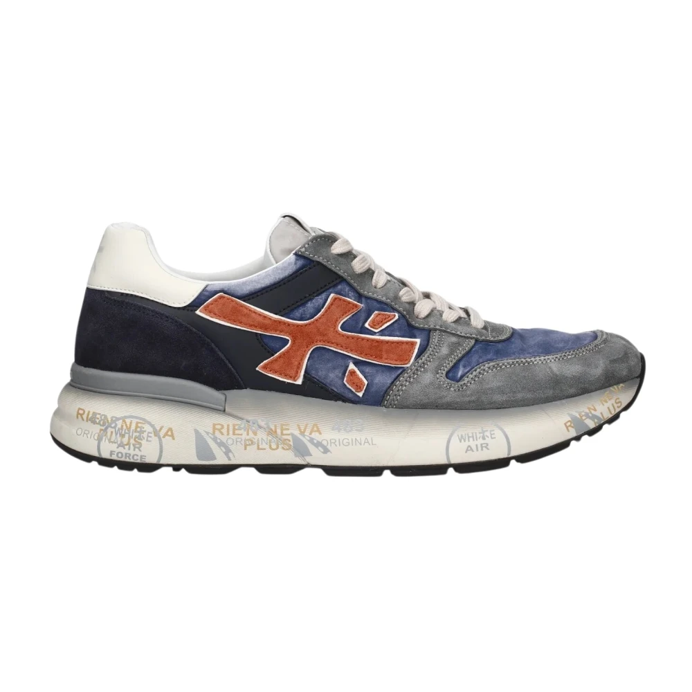 Premiata Flat Sneakers Heren Schoenen Veelkleurig Multicolor