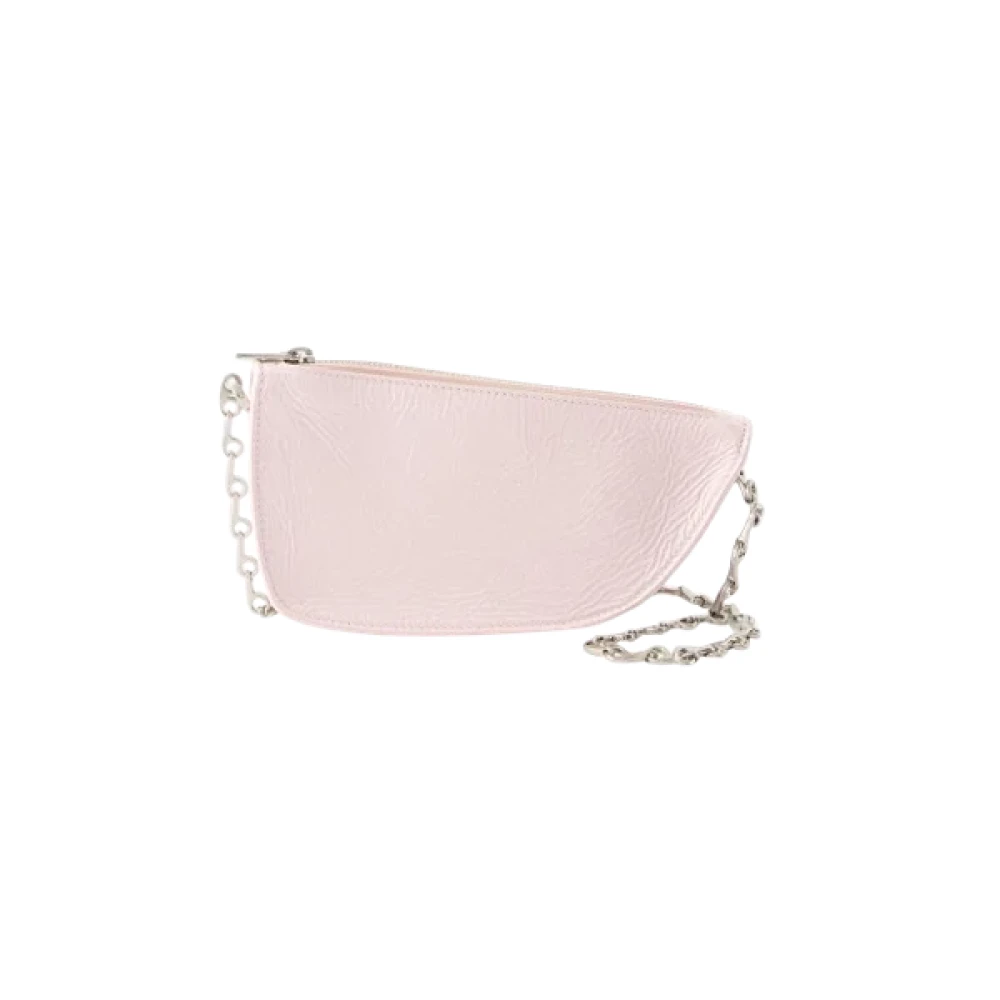 Burberry Women's Pink Cross Body Bags, One Size, Quilted Lambskin Shoulder Bag