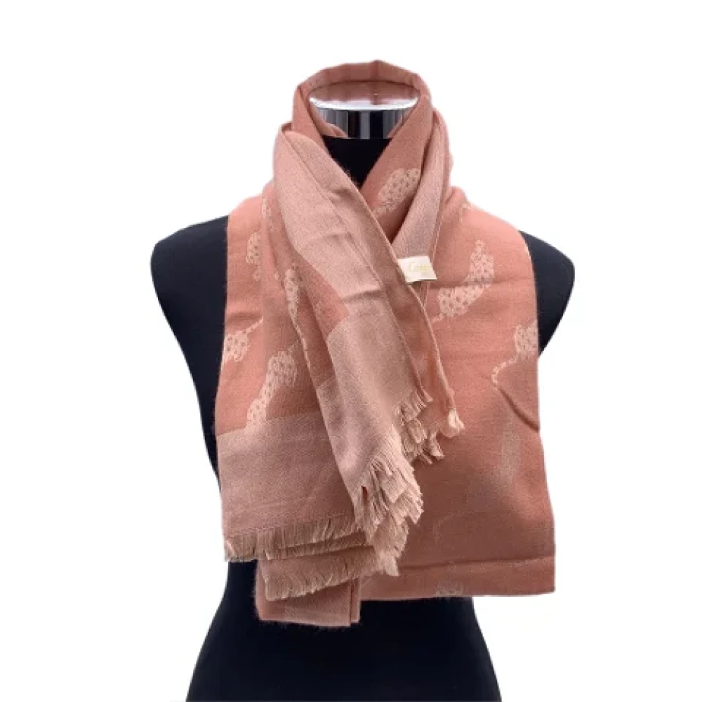 Cartier Vintage Pre-owned Cashmere scarves Pink Dames