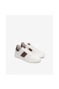 sneakers-en-cuir-blanc-avec-insert-marron