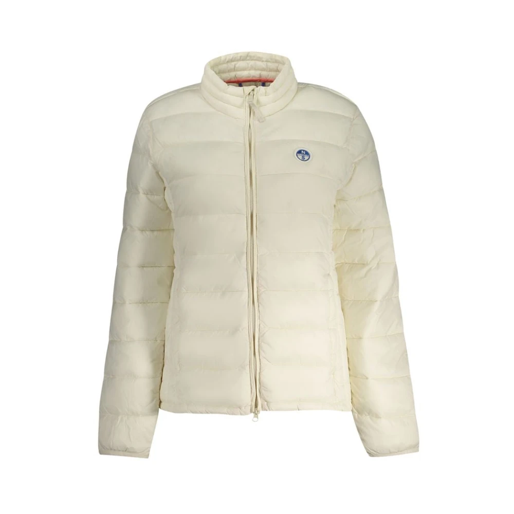 North Sails Women's White Long Sleeve Jacket - Winter Jackets - Xl - Jackets
