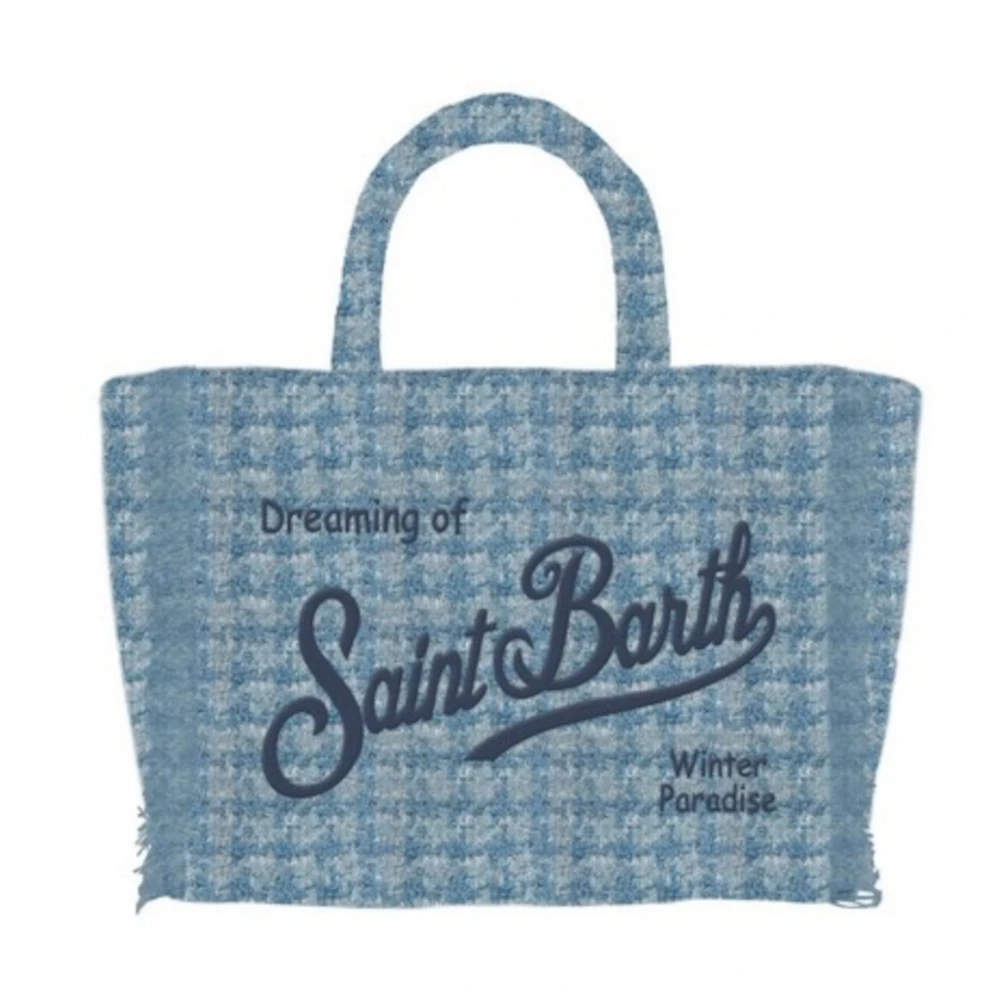 MC2 Saint Barth Blauwe tassen voor stijlvolle outfits Blue Dames