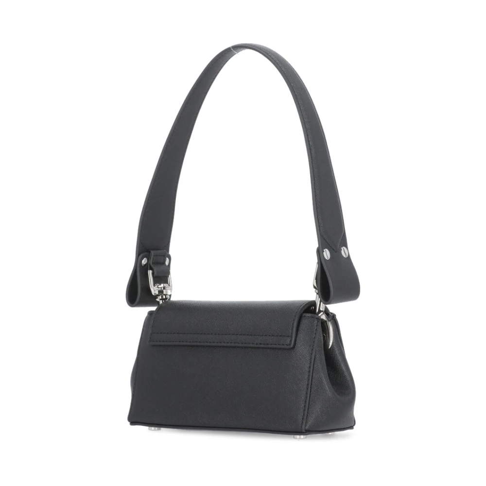 Vivienne Westwood Zwarte Synthetisch Leren Handtas met Orb Logo Black Dames