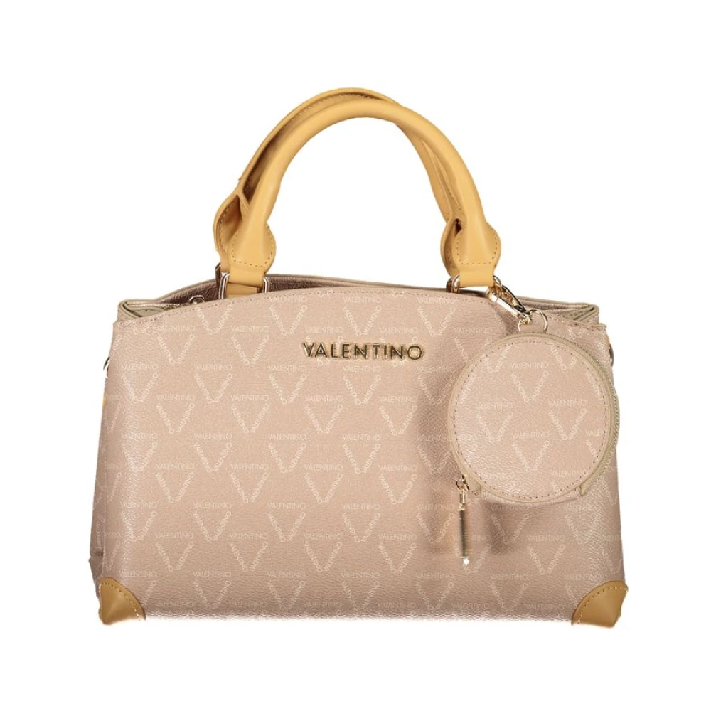 Valentino By Mario Valentino Women's Beige Mario Valentino Polyurethane Handbag
